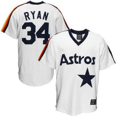 Fashion Trend Houston Astros 34 Nolan Ryan White MLB Jersey